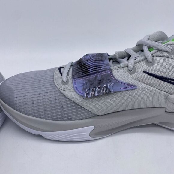 Nike Zoom Freak 3🔥New Grey Fog Giannis Basketball Shoes FULL BOX DA0694-004 - Picture 4 of 7